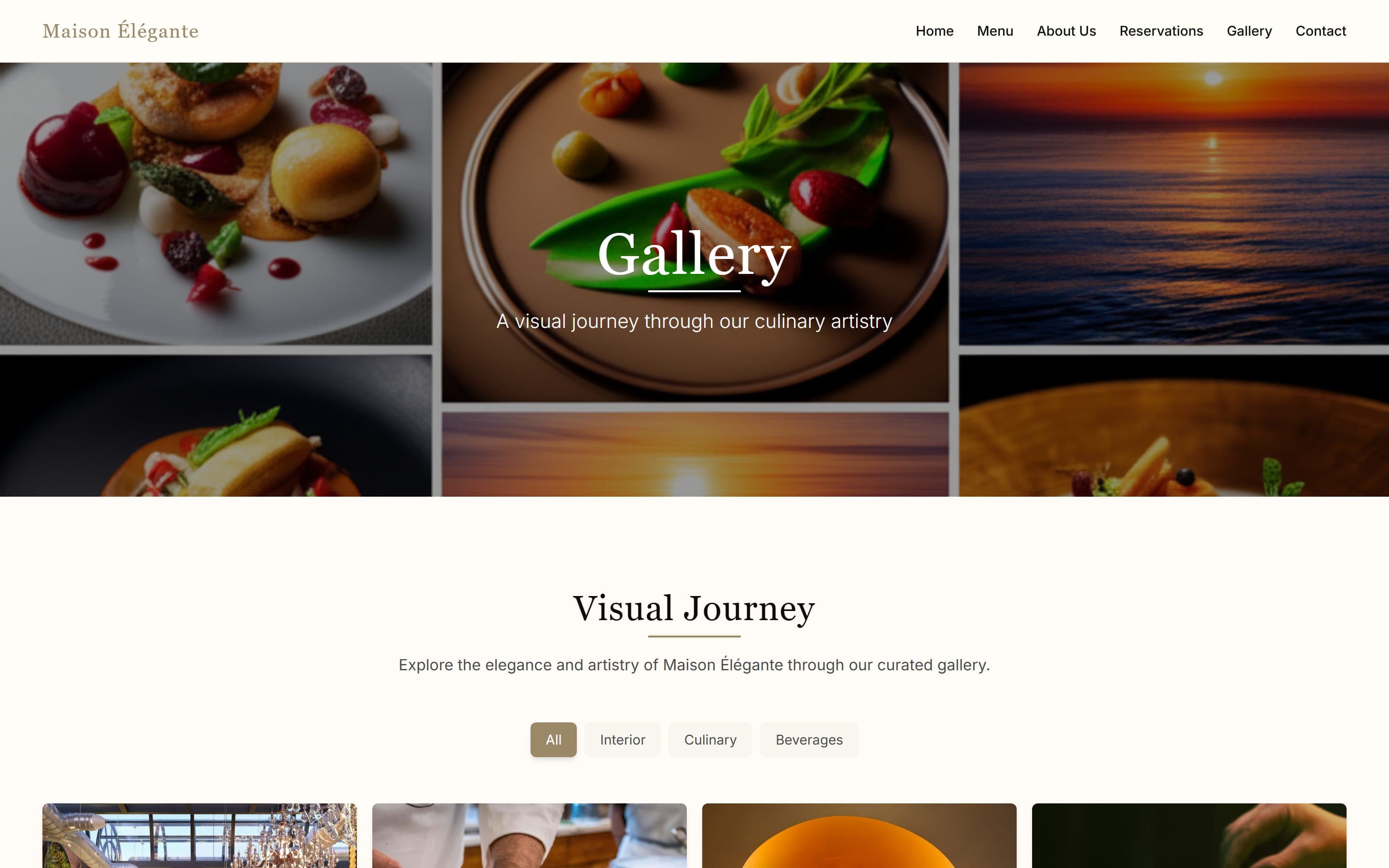 Maison Elegante gallery page